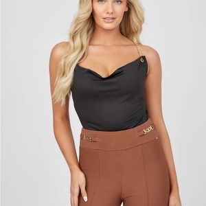 Guess Rima Bodysuit in Jet Black